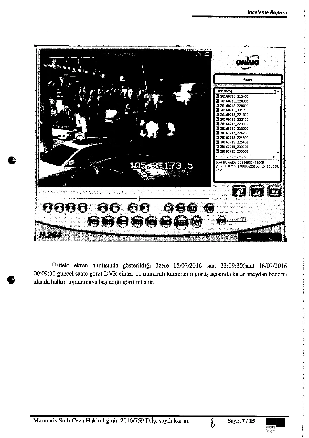 Camera Footage of the Crowd Gathered at the Turban Hotel Entrance — first page